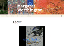 Tablet Screenshot of margaretworthington.com